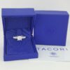 0.78 ct TACORI Platinum Semi-Mount Engagement Ring Rtl 8,020