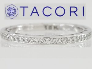 Royal T Diamond Eternity Wedding Band Ring 18k White Gold 0.45 ct Rtl 3,990