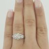 Art Deco Vintage 18k Gold Old European Diamond Engagement Ring 0.79 ct