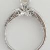 0.77 ct 14K White Gold Round Cut Diamond Engagement Ring EGL Rtl 6,635