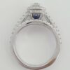 Vera Wang Love 14K 1 ct Round Diamond Halo Frame Engagement Ring Set Rtl 3,339