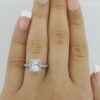 0.37 ct Simply TACORI 2502EMP Platinum Semi-Mount Engagement Ring Rtl 5,270