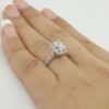 0.37 ct Simply TACORI 2502EMP Platinum Semi-Mount Engagement Ring Rtl 5,270