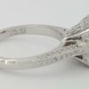 0.37 ct Simply TACORI 2502EMP Platinum Semi-Mount Engagement Ring Rtl 5,270