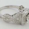 Neil Lane Bridal® 1.85 ct 14K Cushion Cut Crossover Halo Engagement Ring Rtl 8k