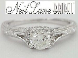 Neil Lane Bridal 0.7 ct 14K Round Brilliant Diamond Solitaire Engagement Ring