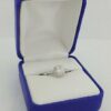 Platinum Round Brilliant Cut Diamond Halo Engagement Ring 1 ct Retail 6,000