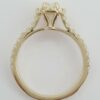 1.26 ct 14K Yellow Gold Oval Cut Diamond Halo Engagement Ring EGL-USA Rtl 5,940