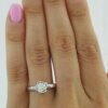 Fred of Paris Fleur Celeste Platinum 0.50 ct Round Diamond Engagement Ring G/VS2