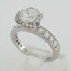 Fred of Paris Fleur Celeste Platinum 1.32ct Round Diamond Engagement Ring D/VVS1