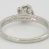 Fred of Paris Fleur Celeste Platinum 0.50 ct Round Diamond Engagement Ring G/VS2
