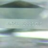Princess Ideal Cut Diamond Solitaire Engagement Ring 0.52 ct 14K White Gold