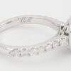 Neil Lane Cushion Diamond Halo Engagement Ring 14k White Gold 1.38 ct Rtl 5.8K