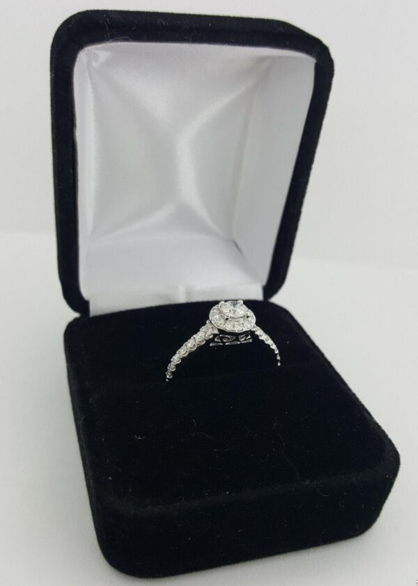 Tolkowsky 0.67 ct 14K Ideal Round Cut Diamond Engagement Ring GSI Rtl 3299