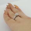 Tolkowsky 0.67 ct 14K Ideal Round Cut Diamond Engagement Ring GSI Rtl 3299