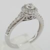 Tolkowsky 0.67 ct 14K Ideal Round Cut Diamond Engagement Ring GSI Rtl 3299