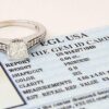 Princess Cut Diamond Engagement Ring 0.94 ct 14K White Gold EGL-USA Rtl 3,400