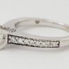 Princess Cut Diamond Engagement Ring 0.94 ct 14K White Gold EGL-USA Rtl 3,400