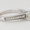 Princess Cut Diamond Engagement Ring 0.94 ct 14K White Gold EGL-USA Rtl 3,400