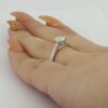 Round Diamond Engagement Ring 0.69 ct 14k White Gold EGL-USA GemID Retail 3,250
