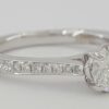 Round Diamond Engagement Ring 0.69 ct 14k White Gold EGL-USA GemID Retail 3,250
