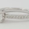 Round Diamond Engagement Ring 0.69 ct 14k White Gold EGL-USA GemID Retail 3,250