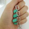 Round Cut Diamond Square Box Tennis Bracelet 8.8 Grams 7" 1.62 ct 14K White Gold
