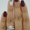 Antique 1.07 ct Old European Diamond Engagement Ring Set Band 14k White Gold GIA