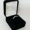 0.2 ct 14K White Gold Round Diamond Channel Set Wedding Band Ring 2.7 mm