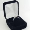 Gabriel & Co Round Cut Diamond Halo 0.69 ct 14K White Gold Engagement Ring