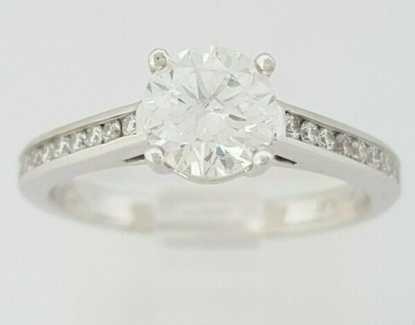 0.23 ct Martin Flyer FlyerFit 14k Gold & Platinum Semi-Mount Engagement Ring