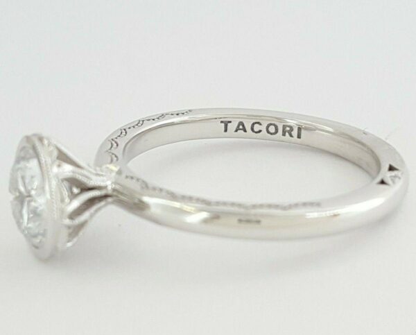 TACORI 300-2RD7 Starlit 18k Gold Bezel Semi-Mount Engagement Ring Rtl 1,910