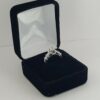 Round Baguette Diamond Engagement Ring 0.88 ct Platinum EGL USA Rtl 3,650