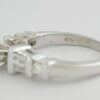Round Baguette Diamond Engagement Ring 0.88 ct Platinum EGL USA Rtl 3,650