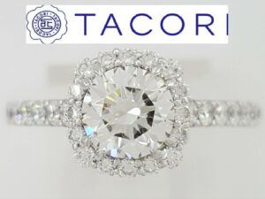 Tacori Full Bloom 37-2CU65 1.77 ct Engagement Ring F/VS1 GIA Ideal 18k Gold