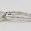 0.82 ct 14K & Platinum Leo Princess Diamond Solitaire Engagement Ring GSI