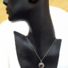 LeVian Smoky Quartz & Chocolate Diamond Pendant / Necklace 18" 14K Gold 4.77 ct