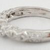 0.71 ct Platinum Round Brilliant Cut Diamond Engagement Ring