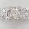 0.46 ct 14k W Gold Vintage Round Cut Diamond Engagement Ring EGL-USA Rtl 1,535