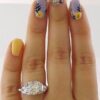 Old European Diamond Engagement Ring 1.05 ct Vintage PLAT/14k EGL USA Rtl 4,640