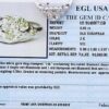 Old European Diamond Engagement Ring 1.05 ct Vintage PLAT/14k EGL USA Rtl 4,640