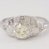 Old European Diamond Engagement Ring 1.05 ct Vintage PLAT/14k EGL USA Rtl 4,640
