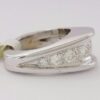 Round Brilliant Cut Diamond 9 Stone Ring / Band 1 ct 14K White Gold Rtl 4,000