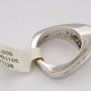 Round Brilliant Cut Diamond 9 Stone Ring / Band 1 ct 14K White Gold Rtl 4,000