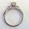 Diamond 3-Stone Engagement Annv. Ring 1.04 ct 14k White Gold EGL-USA Rtl 5,100