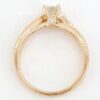 Scott Kay Round Cut Diamond Crossover Engagement Ring 1.16 ct 20K Rose Gold GIA