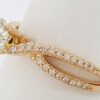 Scott Kay Round Cut Diamond Crossover Engagement Ring 1.16 ct 20K Rose Gold GIA