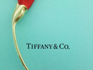 Tiffany & Co Elsa Peretti Red Rose Silk Amapola 18k Gold Brooch 18K Rtl 5,100