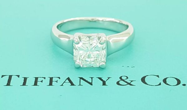 Tiffany & Co Lucida Diamond Solitaire Engagement Ring 1.19 ct G/VVS1 Retail 20K