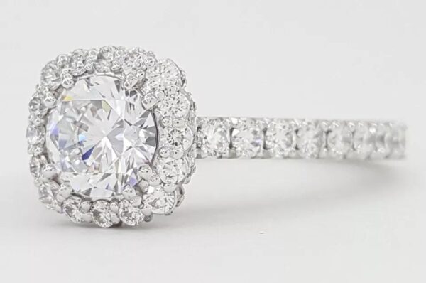 Tacori Full Bloom 37-2CU6 Semi-Mount 0.74 ct Engagement Ring 18k Gold Rtl 6,210